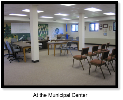 Community Council Room at the Municipal Center